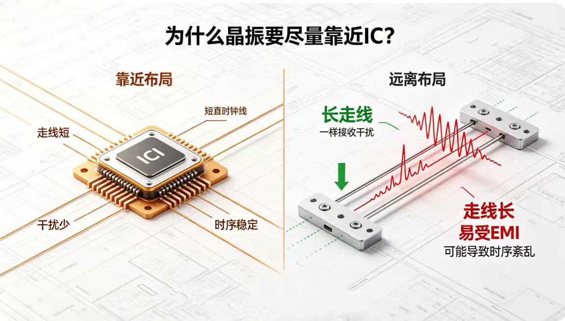 IC与晶振的关系解析：为什么晶振必须靠近芯片？-TKD十八款禁用软件的APP大全科技
